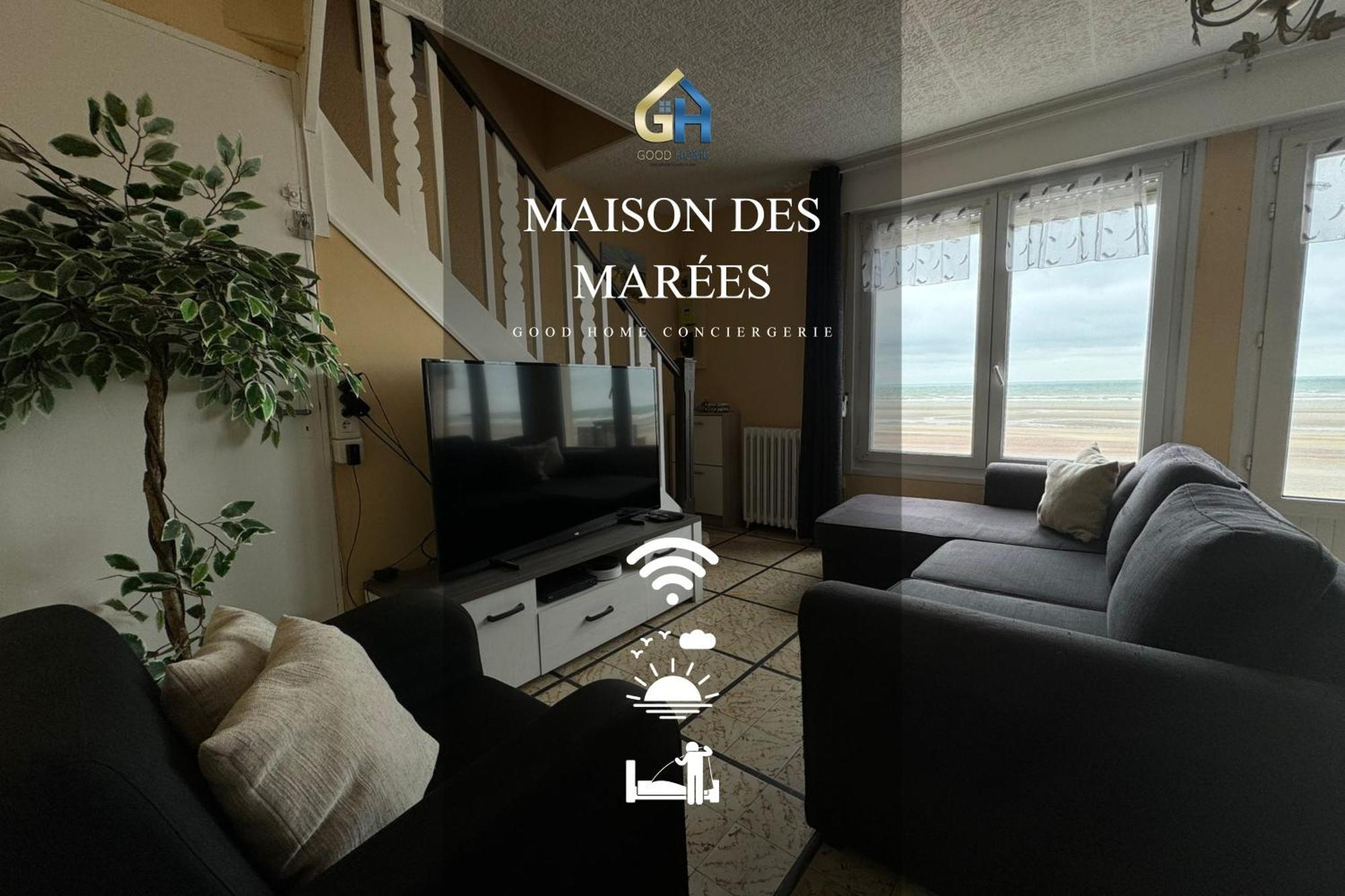 Maison Des Marees - Digue De Mer Бре-Дюн Екстериор снимка